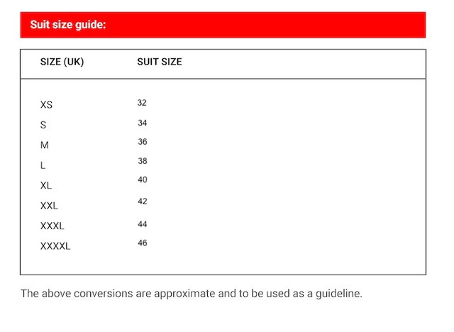 Superscrubs Jackets Size Guide